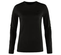 Maglietta da donna Fjällräven Abisko Wool LS Black XS