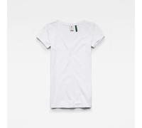 Maglietta da donna G-Star Base v t cap sl Blanc 2XS