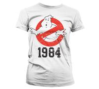 Maglietta Da Donna Ghostbusters 1984 Ufficialmente Licenziata Taglie S-XXL