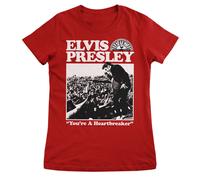 Maglietta Da Donna Heartbreaker Ufficialmente Licenziata Elvis Presley