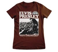 Maglietta Da Donna Heartbreaker Ufficialmente Licenziata Elvis Presley