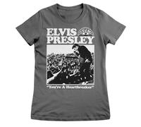 Maglietta Da Donna Heartbreaker Ufficialmente Licenziata Elvis Presley