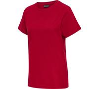 Maglietta da donna Hummel Red Basic Rouge XL