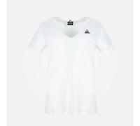 Maglietta da donna Le Coq Sportif Ess Col V N°1 Blanc XS
