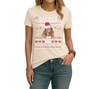 Maglietta da donna Mariah Carey - All I Want for Christmas is You | Ugly Christmas Christmas Christmas, naturale, S