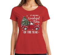 Maglietta da donna "Most Wonderful Time of the Year - Christmas Gift Christmas", rosso, S