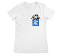 Maglietta Da Donna PAY ME Di Monopoly Ufficialmente Licenziata