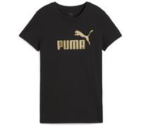 Maglietta da donna Puma ESS NO. 1 LOGO Metallic Tee Taglia: M / Colore: nero
