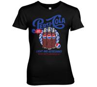 Maglietta Da Donna Retro Con Licenza Ufficiale Pepsi