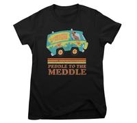Maglietta Da Donna Scooby-Doo Pedal To The Meddle Ufficialmente Licenziata