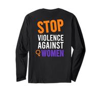 Maglietta da Donna Stop Violence Against Maglia a Manica