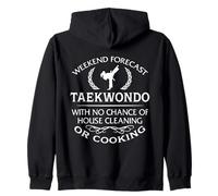Maglietta da Donna Taekwondo Weekend - Divertente Tae Kwon Do Felpa con Cappuccio