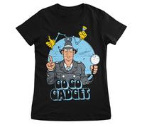 Maglietta Da Donna Ufficialmente Licenziata Di Inspector Gadget - Go Go Gadget