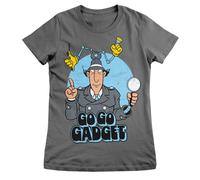 Maglietta Da Donna Ufficialmente Licenziata Di Inspector Gadget - Go Go Gadget