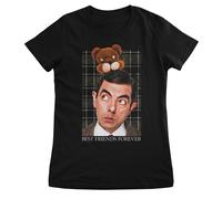 Maglietta Da Donna Ufficialmente Licenziata Di Mr Bean - & Teddy