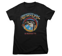 Maglietta Da Donna Ufficialmente Licenziata Fleetwood Mac - Live In Concert ’74