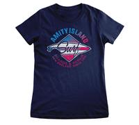 Maglietta Da Donna Ufficialmente Licenziata JAWS - Tavole E Riparazioni Dal 1975