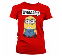 Maglietta Da Donna Ufficialmente Licenziata Minions - Whaaa?? Taglie S-XXL