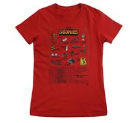 Maglietta Da Donna Ufficialmente Licenziata The Goonies - Accessori Mail Order