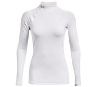 Under Armour Coldgear Authentics Mockneck Long Sleeve T-shirt Bianco S Donna