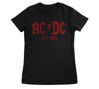 Maglietta Da Donna Vintage 1979 Ufficialmente Licenziata AC/DC