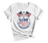Maglietta da donna VJ Day 15 agosto 1945 80th Anniversary Victory In The Pacific