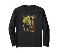 Maglietta da giardino botanico: piante carnivore Maglia a Manica