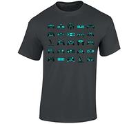 Maglietta da gioco: My Plan for Today : videogiochi, videogiochi per computer, videogiochi, internet, regalo per e-sport, abbigliamento maschile, uomo, donna, ragazzo, ragazza, grigio scuro, L