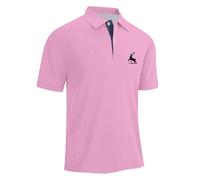 Maglietta da gioco per bambini, ragazzi, ragazze, a maniche corte, estive, casual, con stampa a quadri, Colore: rosa., 110