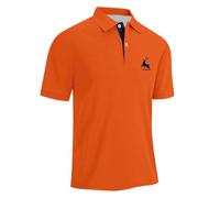 Maglietta da gioco per bambini, ragazzi, ragazze, a maniche corte, estive, casual, con stampa a quadri, Colore: arancione., 9-10 Anni