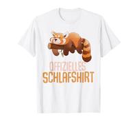 Maglietta da Notte Ufficiale Panda Rosso Sonno Red Panda 2024 Maglietta