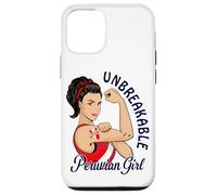 Maglietta da ragazza peruviana Heritage Perù bandiera latina per ragazze donne Custodia per iPhone 12/12 Pro
