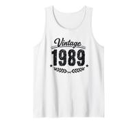 Maglietta da Regalo per Compleanno Vintage 1989 Born in 1989 Canotta
