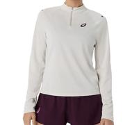 Maglietta da tennis da donna (a maniche lunghe) Asics Match Half Zip - soft oat - Beige (M)