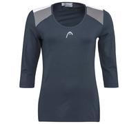 Maglietta da tennis da donna (a maniche lunghe) Head Club 22 Tech 3/4 - navy - Blu (S)
