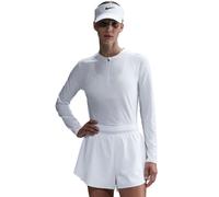 Capo midlayer da tennis Dri-FIT NikeCourt Advantage - Donna - Bianco XL (IT 52-54)