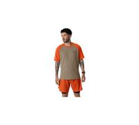 Maglietta da trail dynafit alpine pro beige arancione da uomo