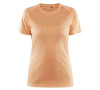 Maglietta da trail running Craft Core Essence Logo Tee W (PEACH) donna L