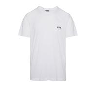 Fila Maglietta da Uomo 100% Cotone Regular Fit Maniche Corte Bianco M