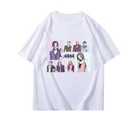 Maglietta da Uomo Anime Nana Magliette Osaki Nana Magliette Estive Y2K Design retrò Abbigliamento in Cotone
