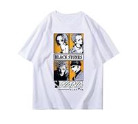 Maglietta da Uomo Anime Nana Magliette Osaki Nana Magliette Estive Y2K Design retrò Abbigliamento in Cotone