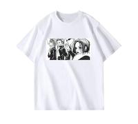 Maglietta da Uomo Anime Nana Magliette Osaki Nana Magliette Estive Y2K Design retrò Abbigliamento in Cotone