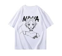 Maglietta da Uomo Anime Nana Magliette Osaki Nana Magliette Estive Y2K Design retrò Abbigliamento in Cotone