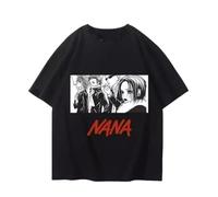 Maglietta da Uomo Anime Nana Magliette Osaki Nana Magliette Estive Y2K Design retrò Abbigliamento in Cotone