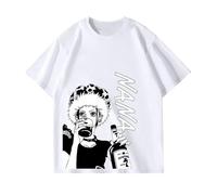 Maglietta da Uomo Anime Nana Magliette Osaki Nana Magliette Estive Y2K Design retrò Abbigliamento in Cotone