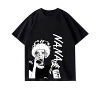 Maglietta da Uomo Anime Nana Magliette Osaki Nana Magliette Estive Y2K Design retrò Abbigliamento in Cotone