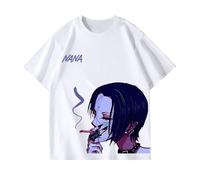 Maglietta da Uomo Anime Nana Magliette Osaki Nana Magliette Estive Y2K Design retrò Abbigliamento in Cotone