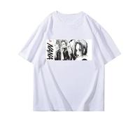 Maglietta da Uomo Anime Nana Magliette Osaki Nana Magliette Estive Y2K Design retrò Abbigliamento in Cotone