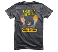 Maglietta Da Uomo Beavis E Butt-Head - Shut Up Beavis Licenziata Ufficialmente
