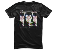 Maglietta Da Uomo CCTV Di Dracula - Universal Monsters Con Licenza Ufficiale